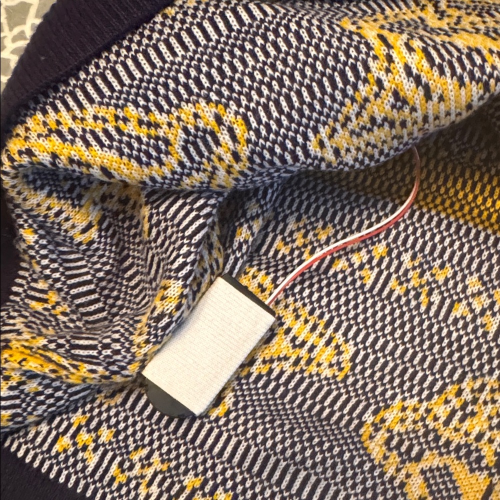 Nashville Predators Yellow Holiday Sweater - Picture 3 of 4
